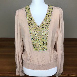 New w/ tags! Anthropologie Sequin Top
